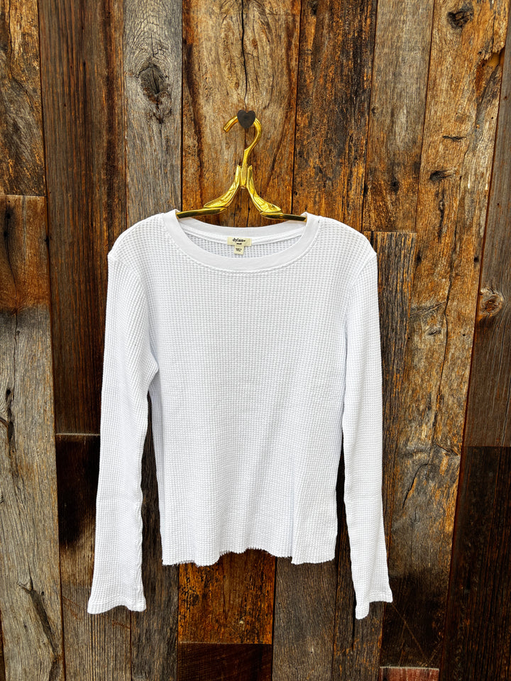 Dylan Modern Crewneck - White