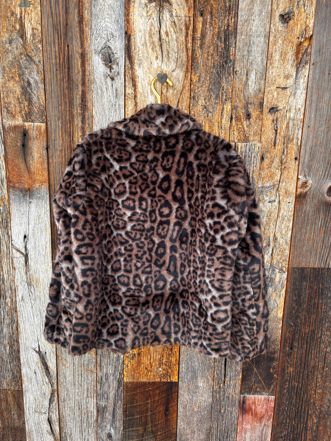 Johnny Was Farrah Faux Fur Cropped Coat