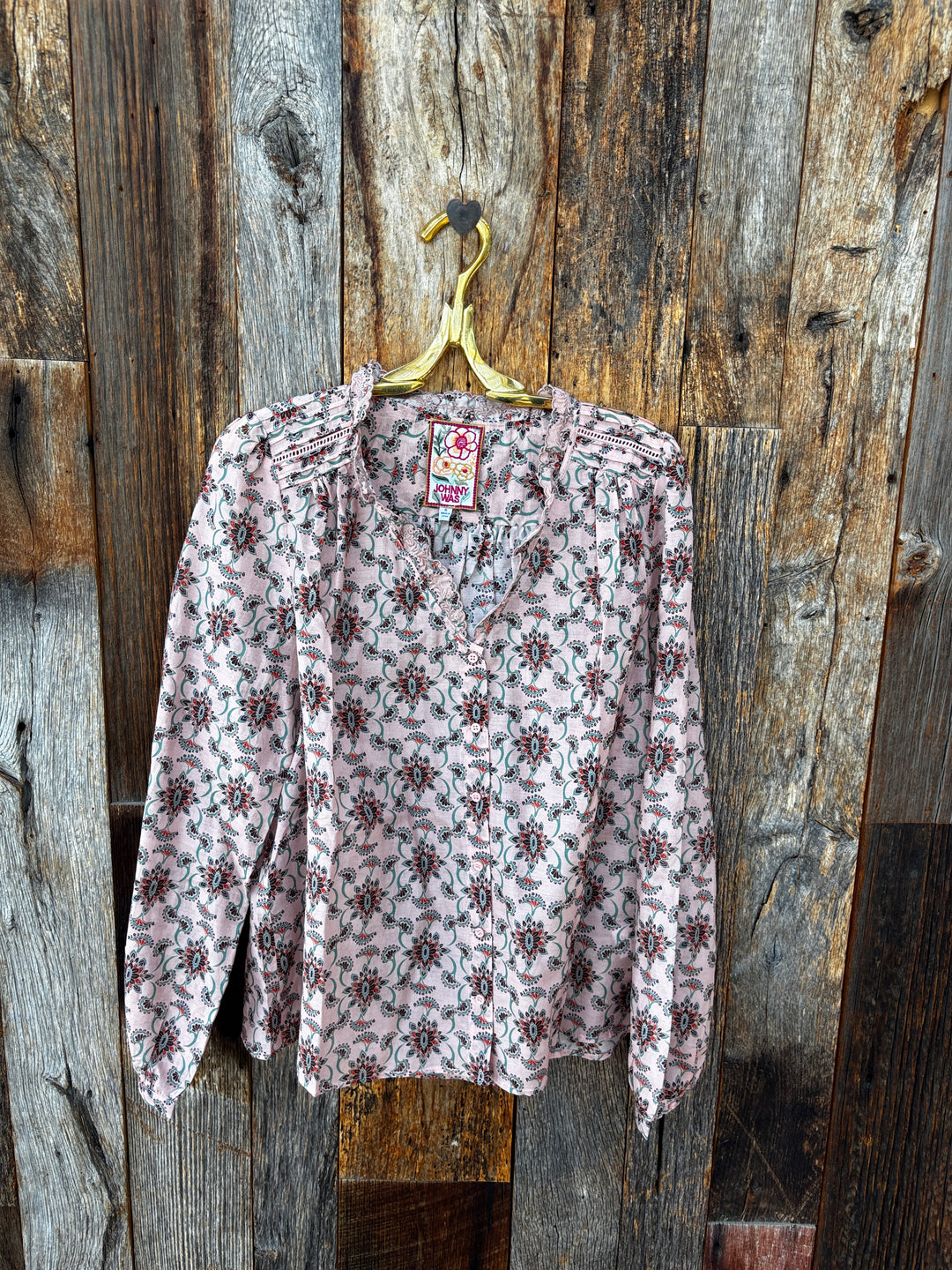 Johnny Was Hanneth Pintuck Blouse - Asher
