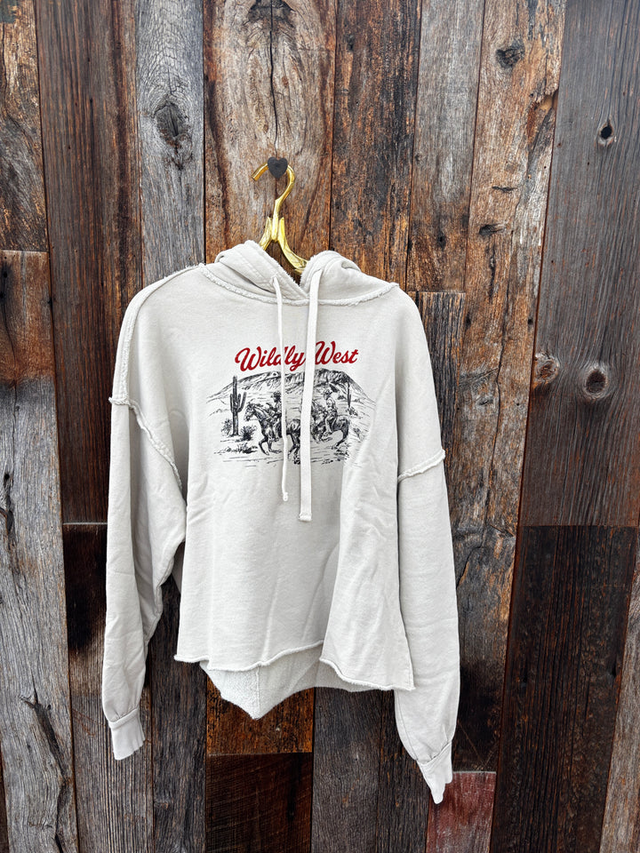 People of Leisure The Badlands Hoodie - Ecru