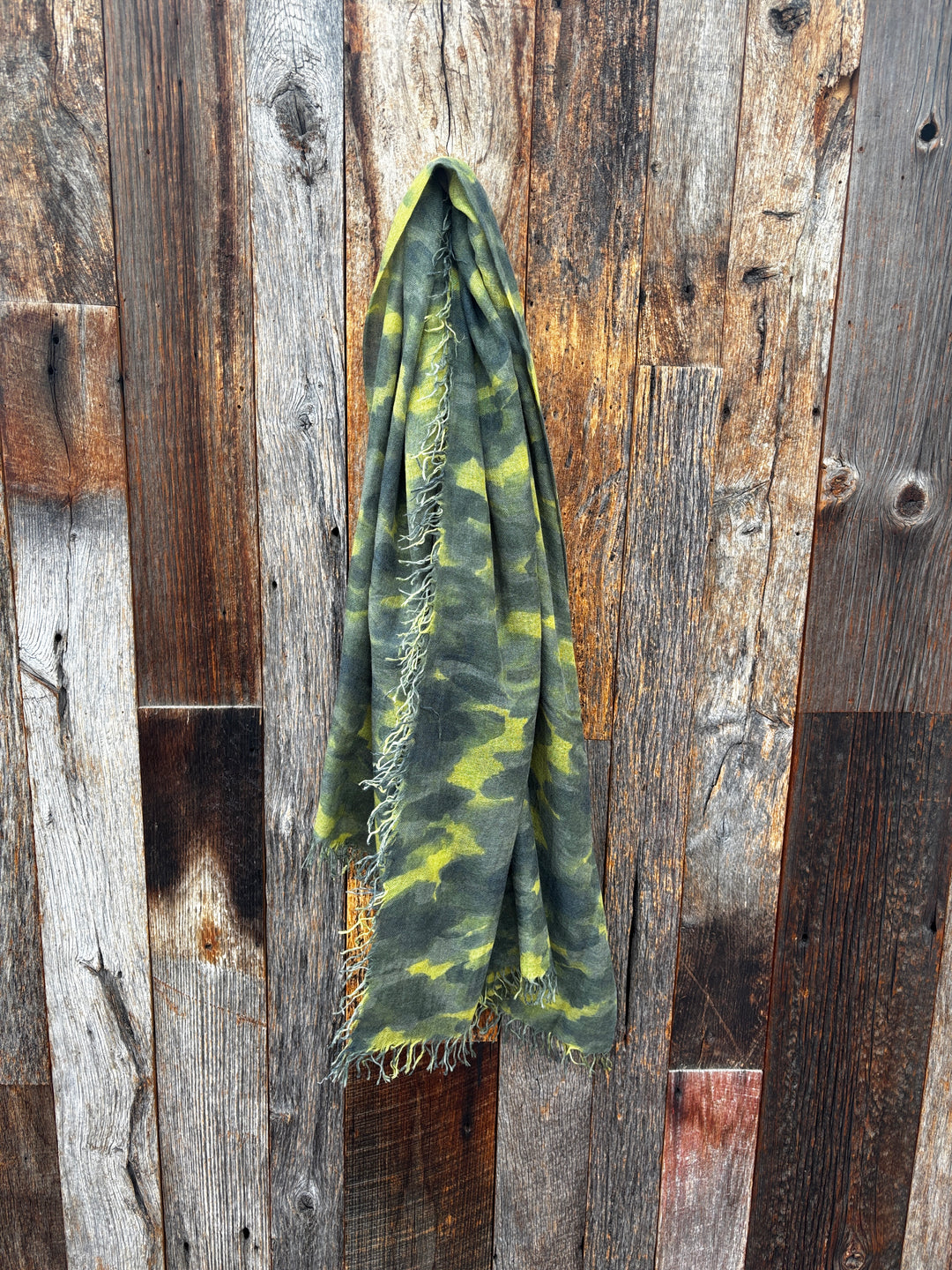 Chan Luu Cashmere and Silk Scarf BRH-SC-614 Camo