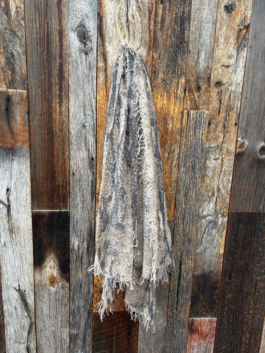 Chan Luu Cashmere and Silk Scarf BRH-SC-614 Python