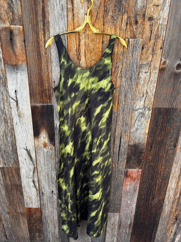 Chan Luu Studio Tank Dress Camo DF-DR-3527-CAMO-1