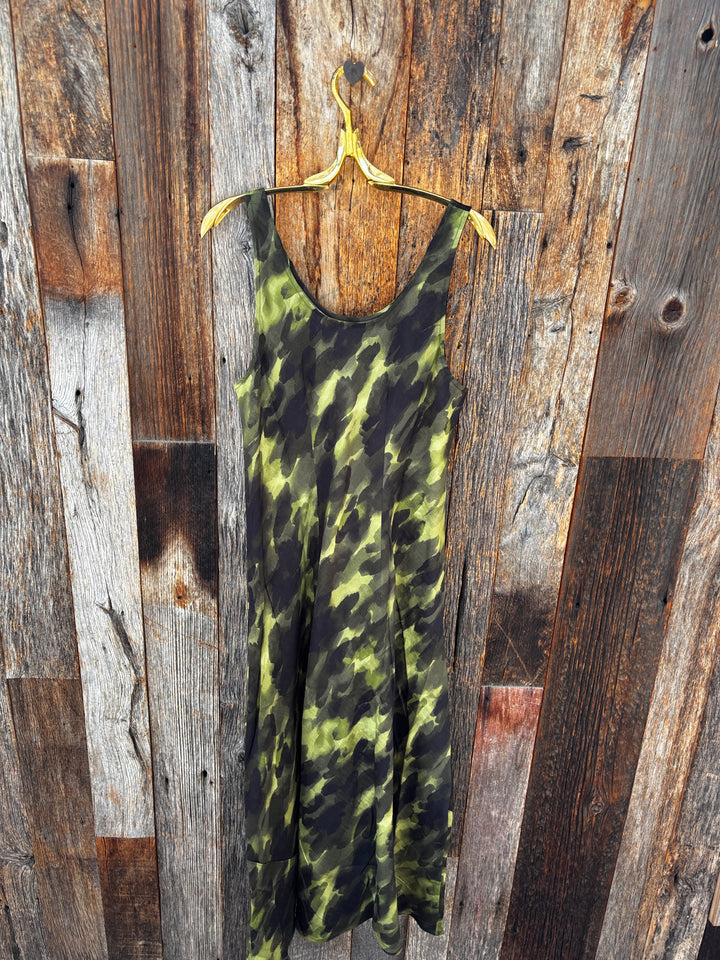 Chan Luu Studio Tank Dress Camo DF-DR-3527-CAMO-1
