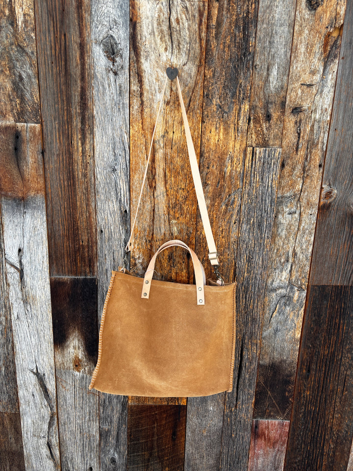 Olive n' Suede Toast Large Tote Morocco