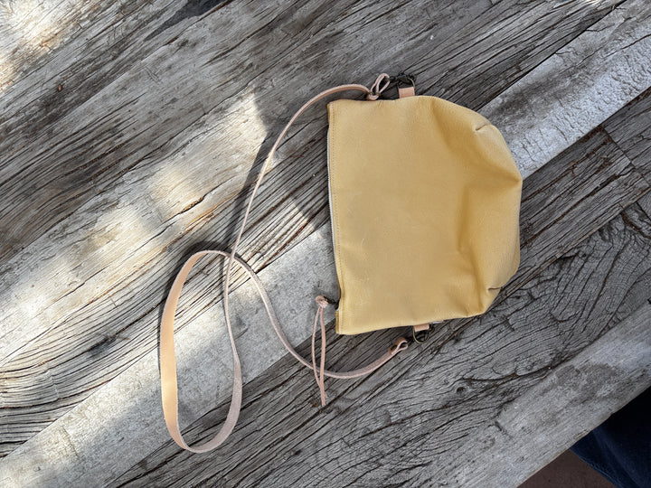 Olive n' Suede Square Side Bag Chamomile