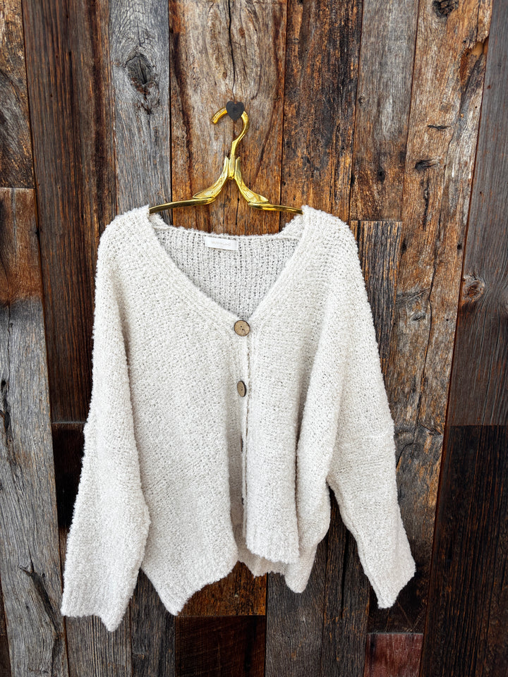 Milio Milano Cardigan Ivory