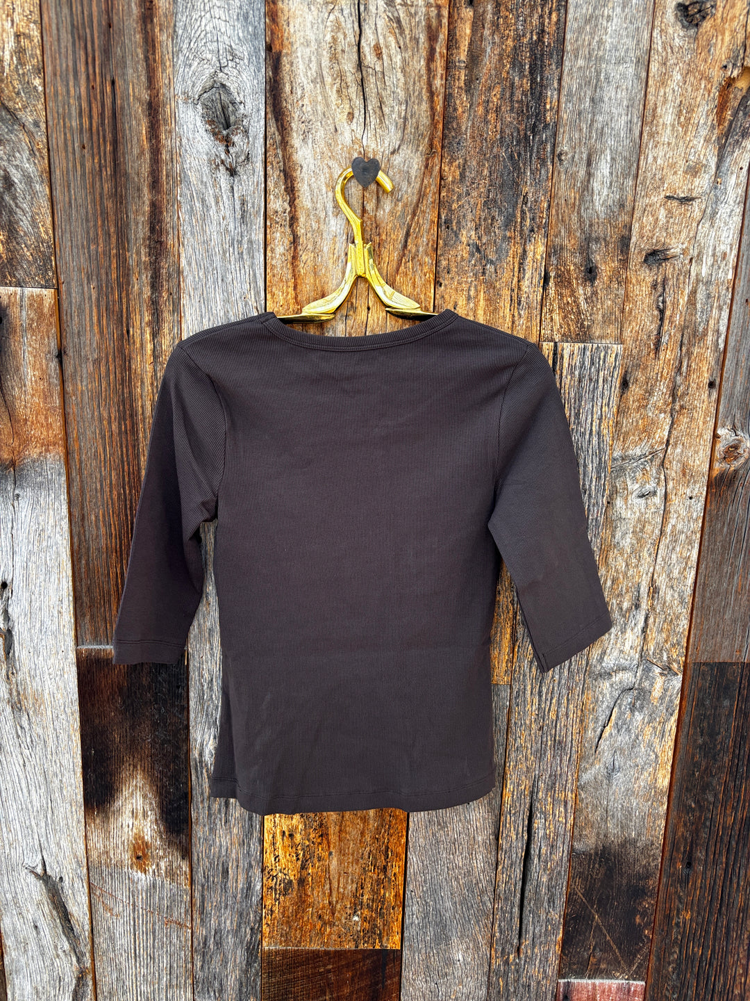 Paper Label Akari Crewneck Chocolate Torte