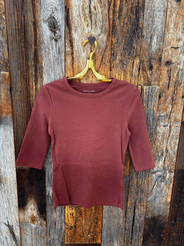Paper Label Akari Crewneck Cacao