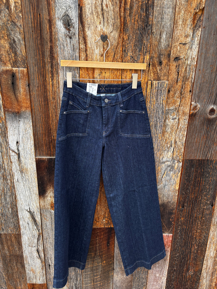 MAC Jeans Dream Culotte Pocket Jeans Fashion Rinsed