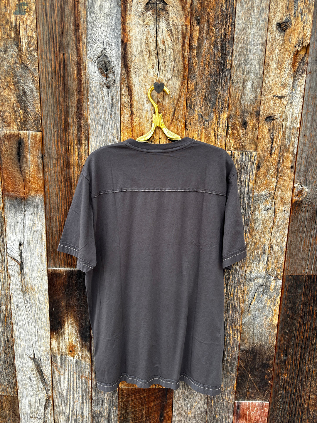 True Grit S/S Basic Crew Neck - Carbon