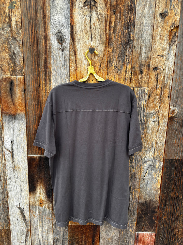 True Grit S/S Basic Crew Neck - Carbon