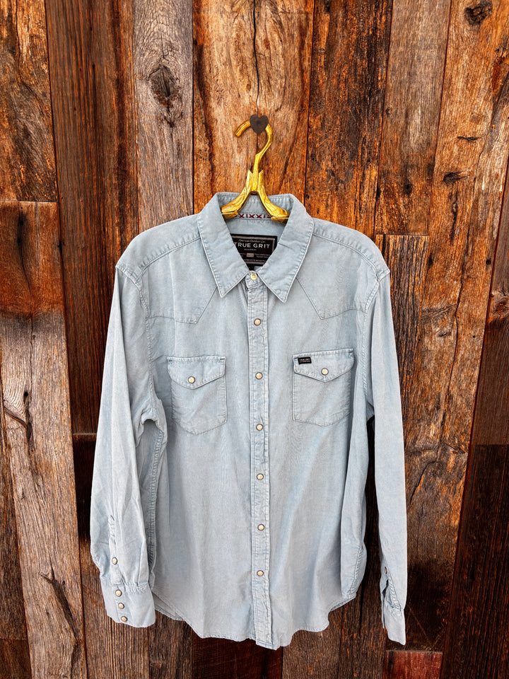 True Grit L/S 2 Pockets Western Shirt