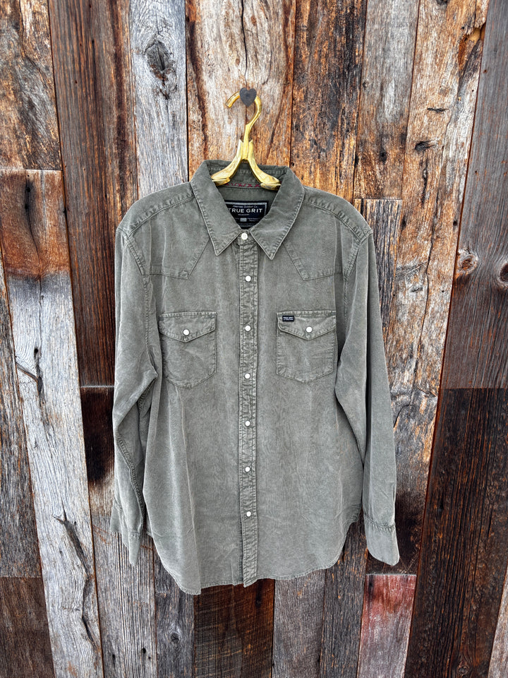 True Grit L/S 2 Pockets Western Shirt