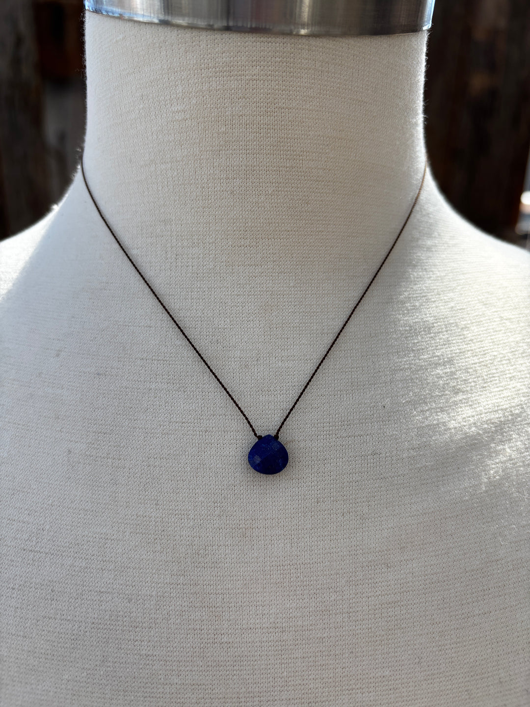 Margaret Solow Lapis Necklace SS ZG-LAP