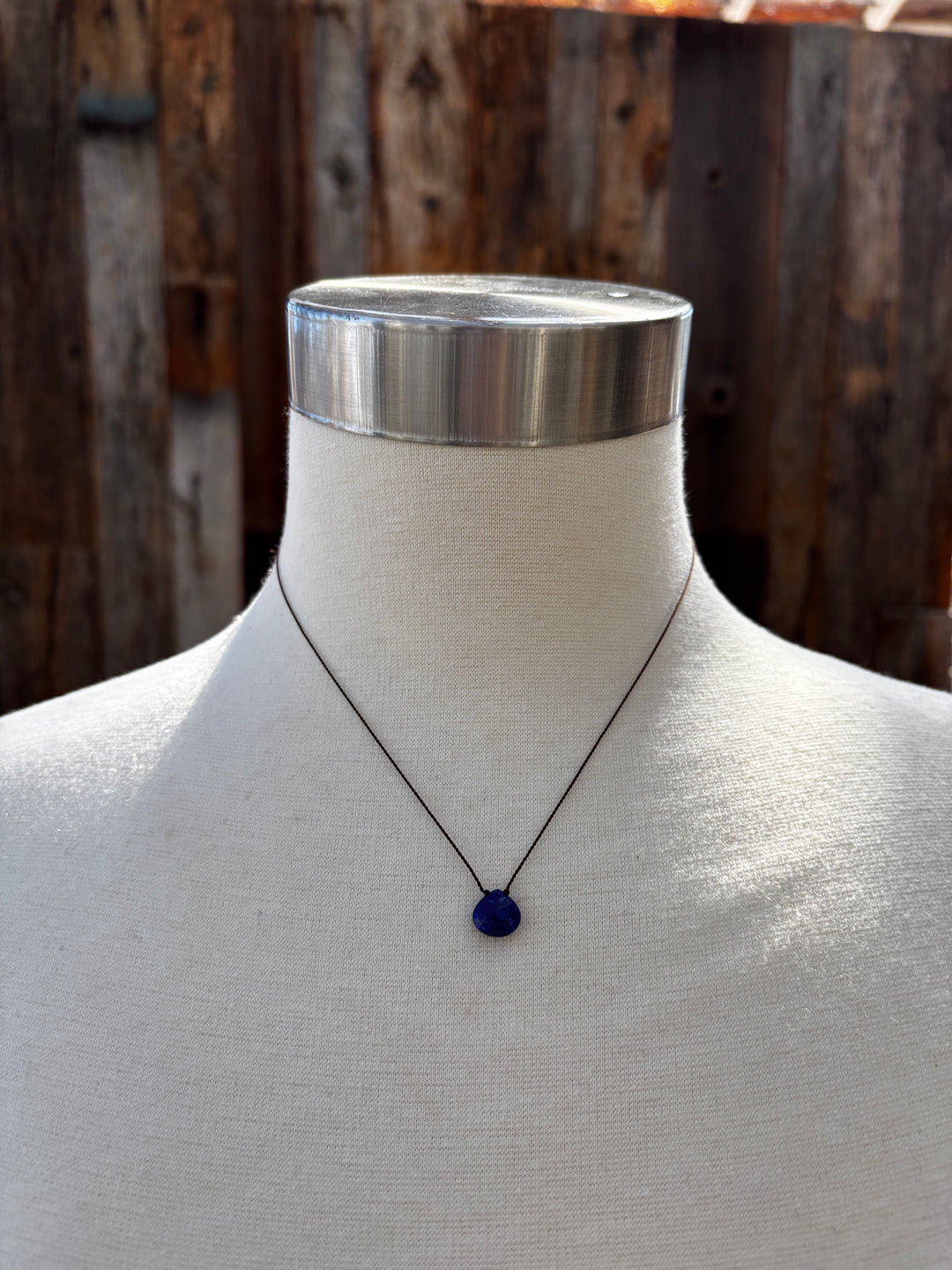 Margaret Solow Lapis Necklace SS ZG-LAP