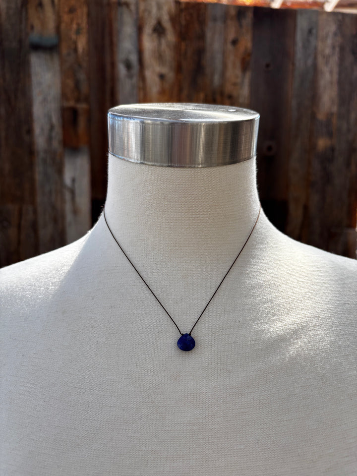 Margaret Solow Lapis Necklace SS ZG-LAP