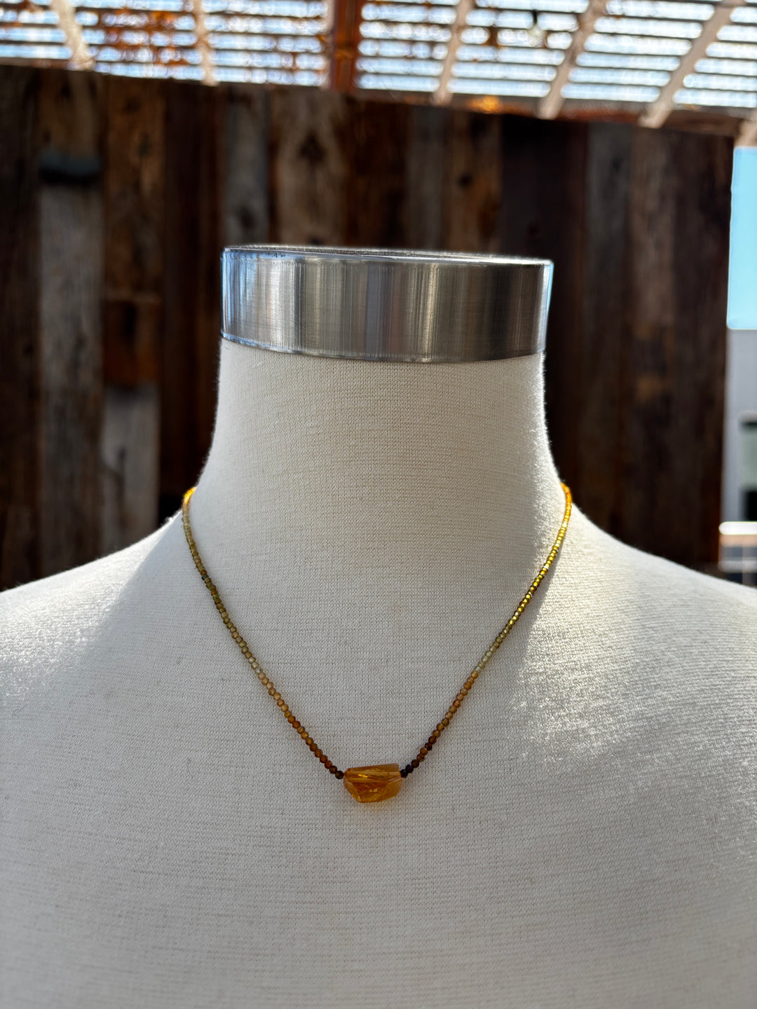 Margaret Solow Green Tourm./Citrine 18k DVS-GTRMCIT