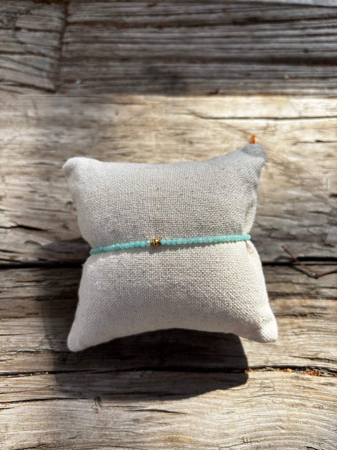 Margaret Solow Amazonite Bracelet 18k RSL-AMAZ18R