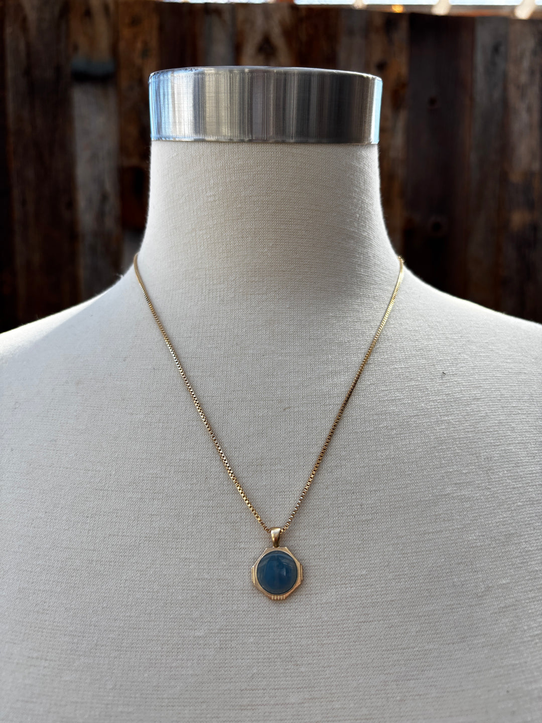 Joy Dravecky Sofia Pendant Necklace French Blue