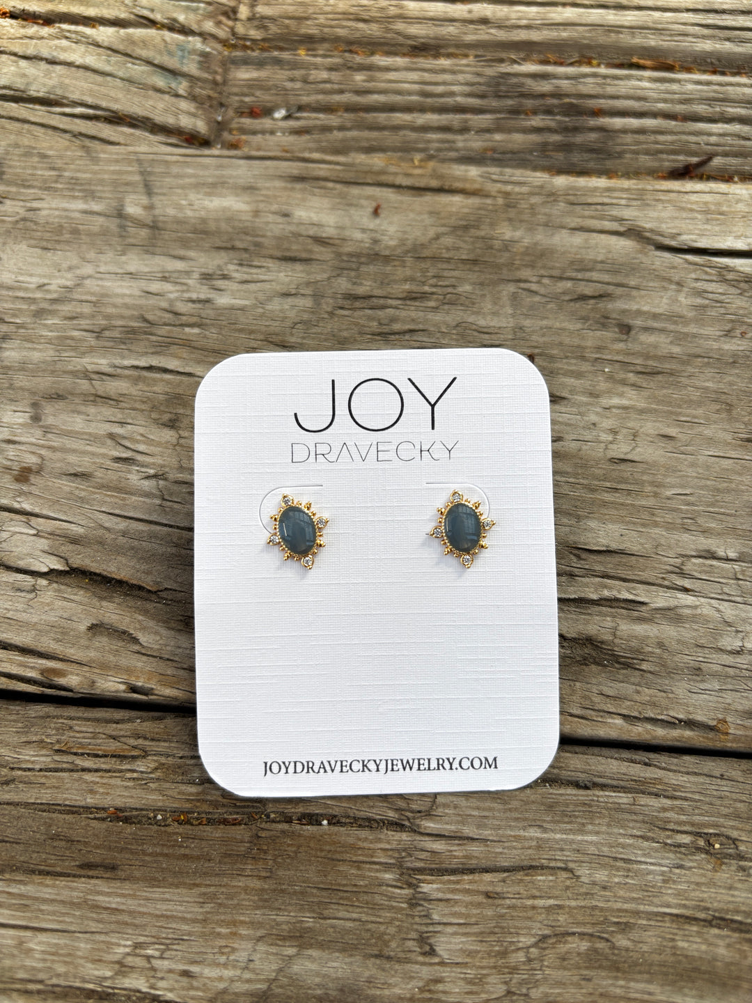 Joy Dravecky Lady Lourdes Stud French Blue