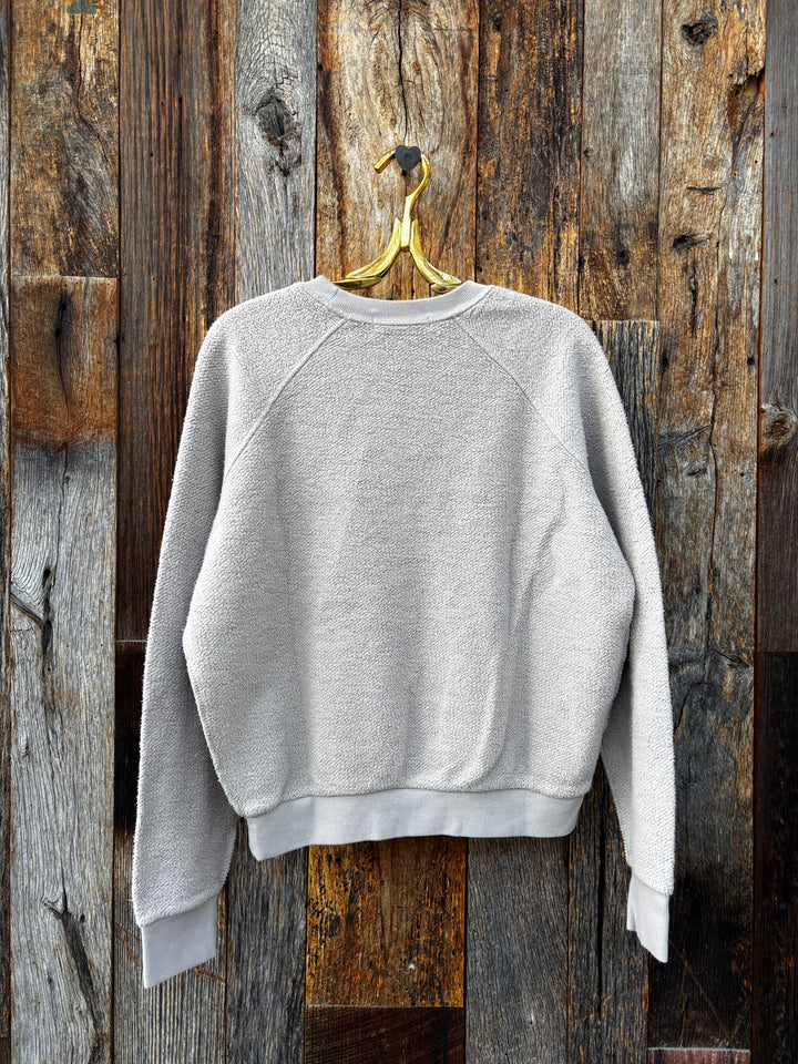 Perfect White Tee Ziggy Sweatshirt- Cloud Grey