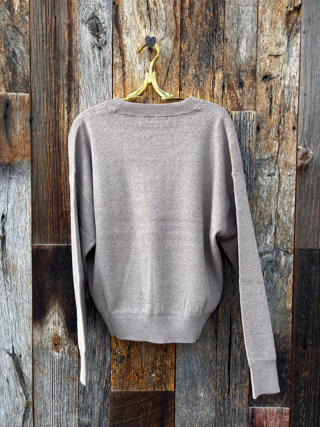 Z Supply Take It Easy Sweater Heather Ash
