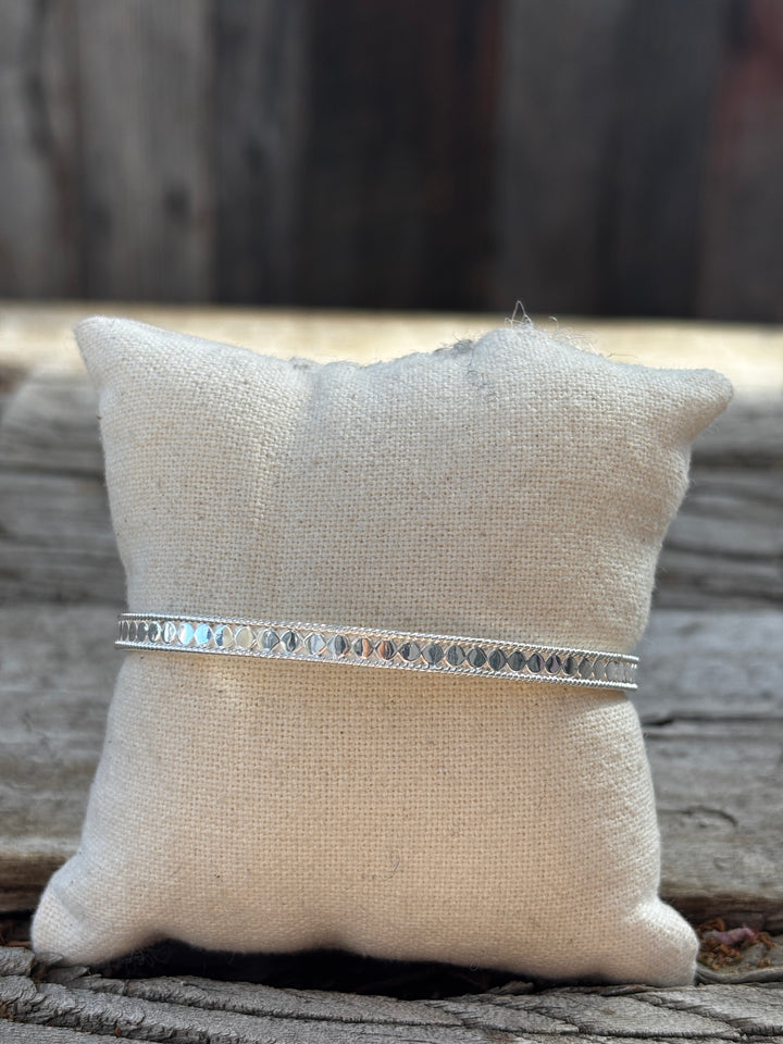 Anna Beck Classic Stacking Cuff Silver