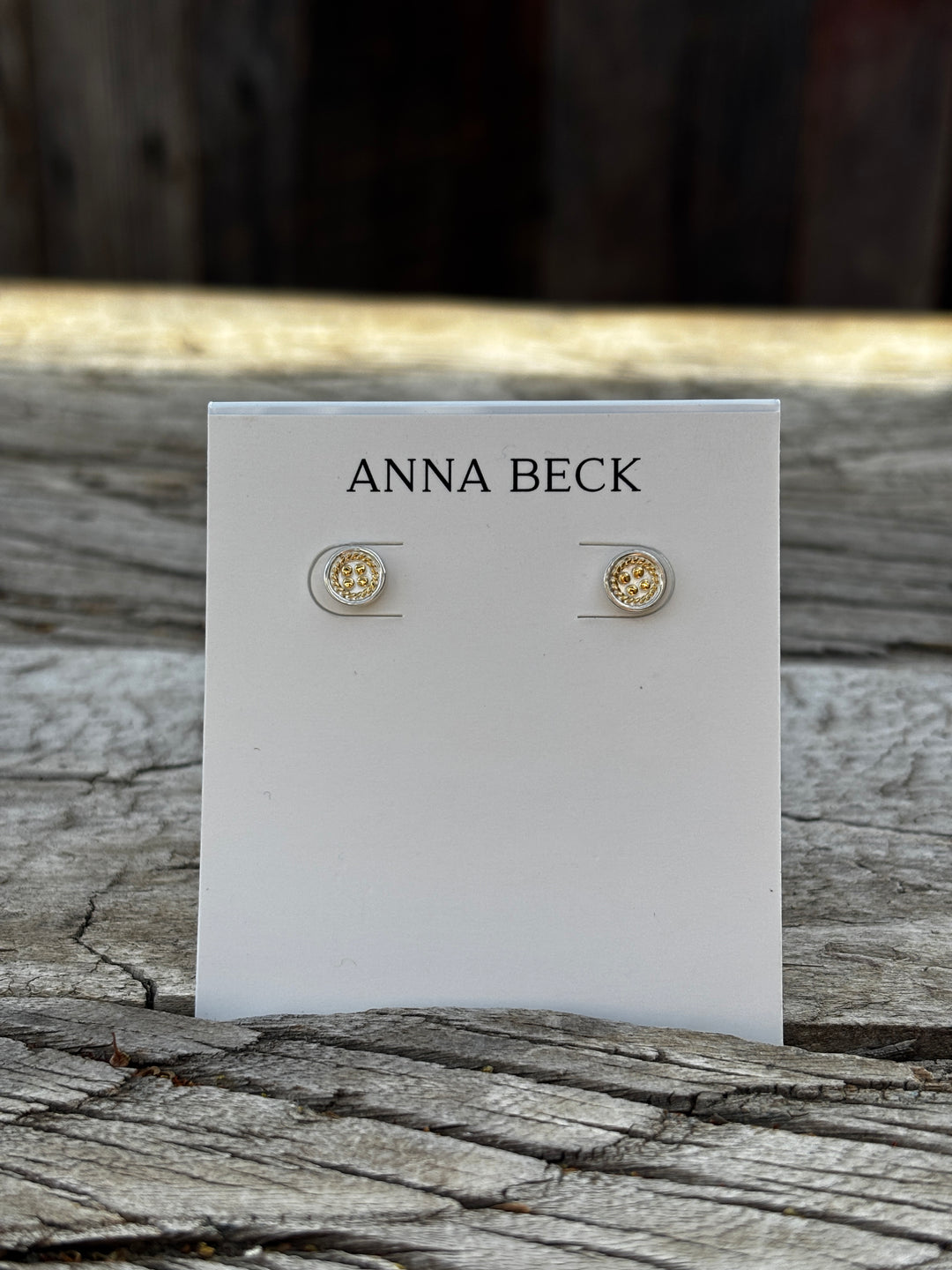 Anna Beck Classic Mini Stud Earring- Silver