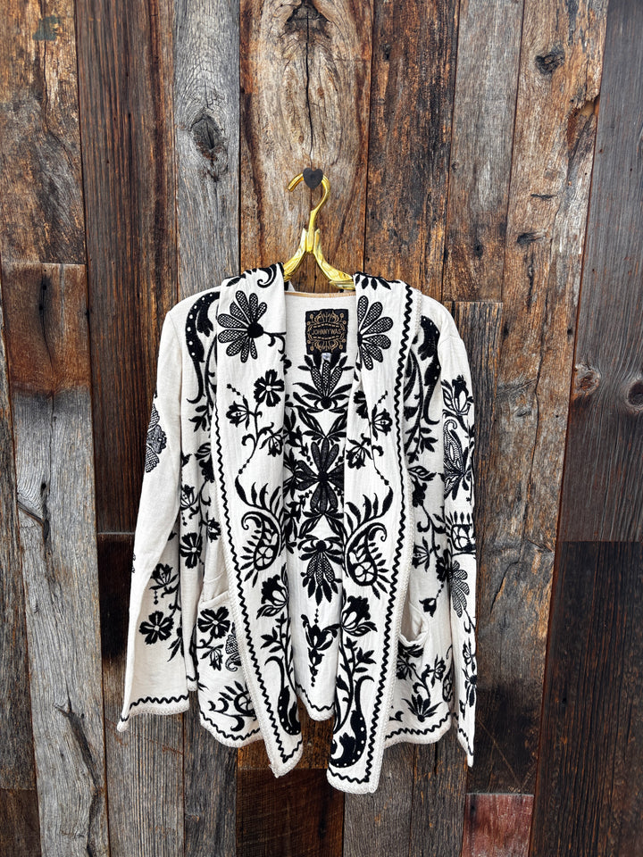 Johnny Was Biya Short Hoodie- Canoga