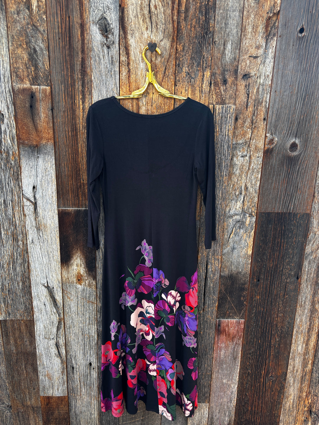 Johnny Was The Janie Favorite 3/4 Sleeve Scoop Neck Dress