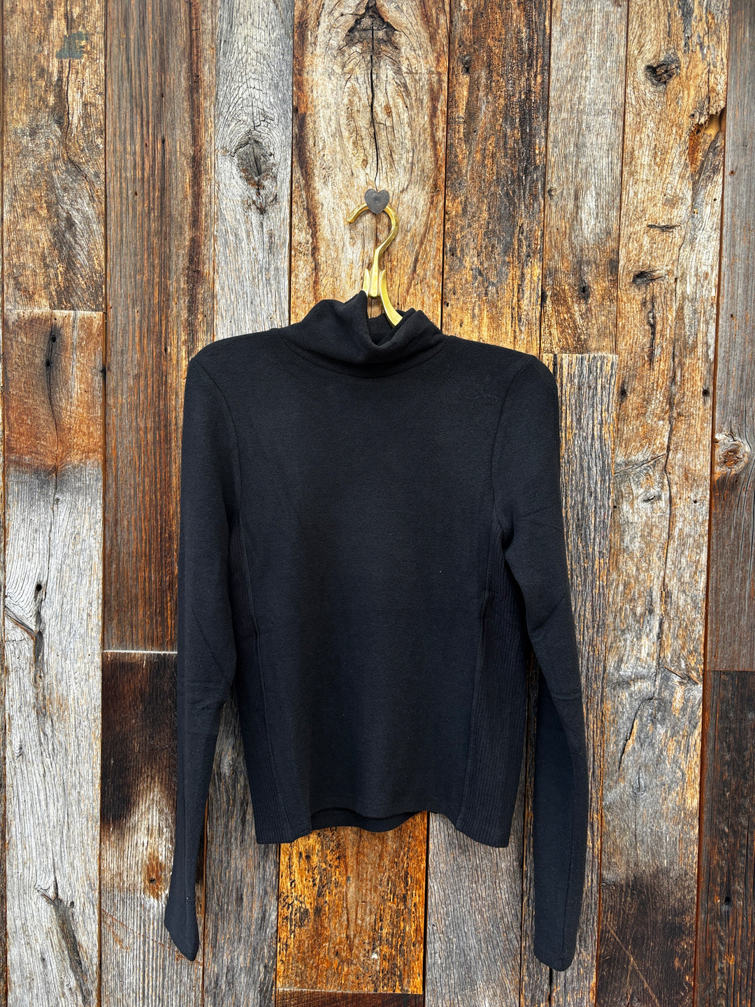 Project Social T Balboa Turtleneck- Black
