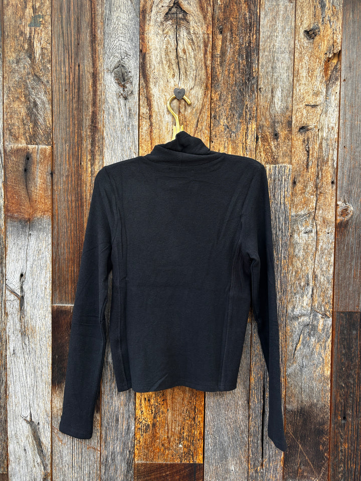 Project Social T Balboa Turtleneck- Black