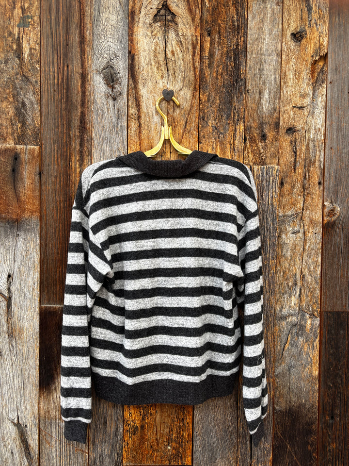 Project Social T Newport Pullover- Charcoal/Heather Grey