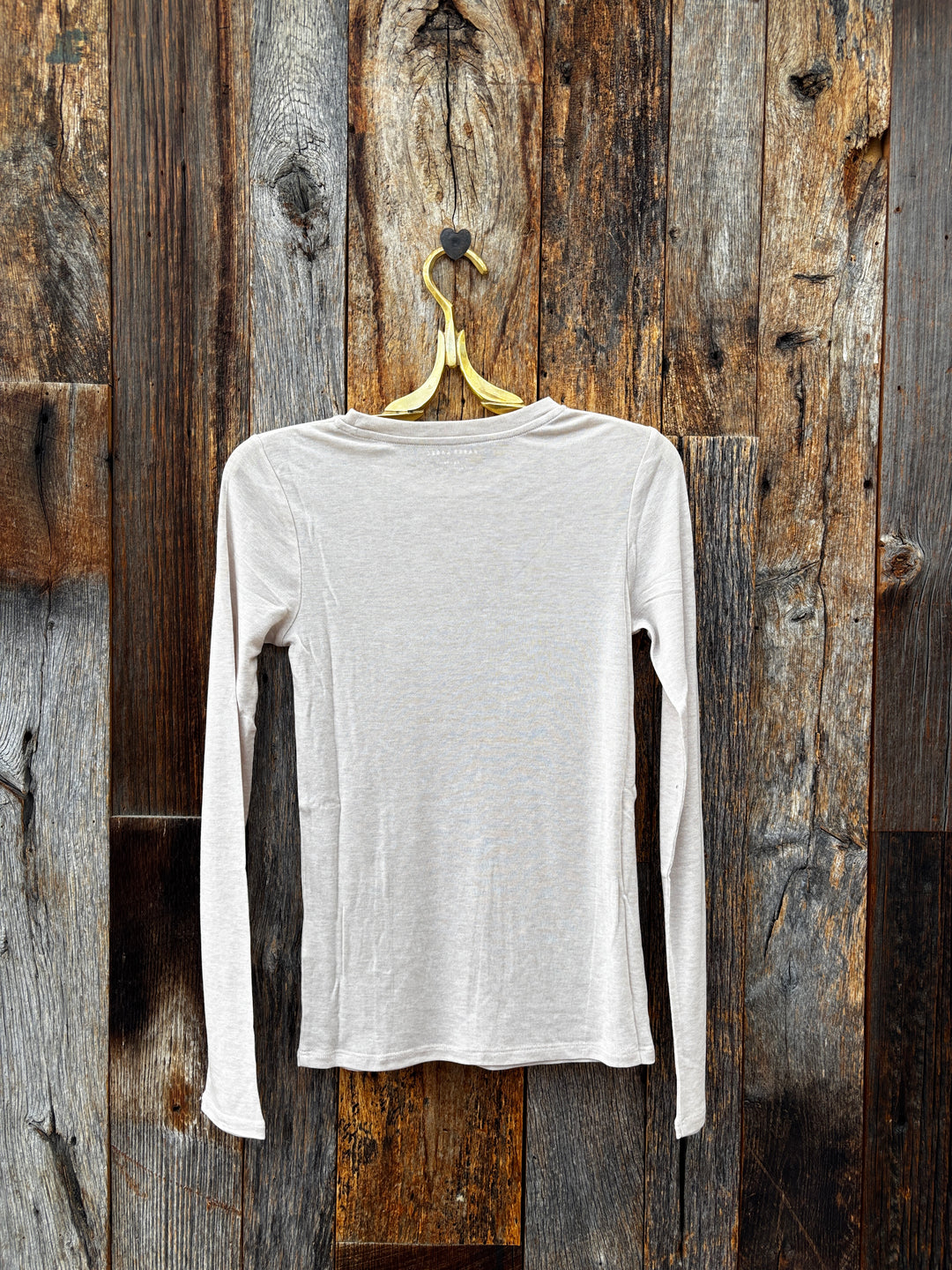 Paper Label Bree Slim Crew- Oatmeal