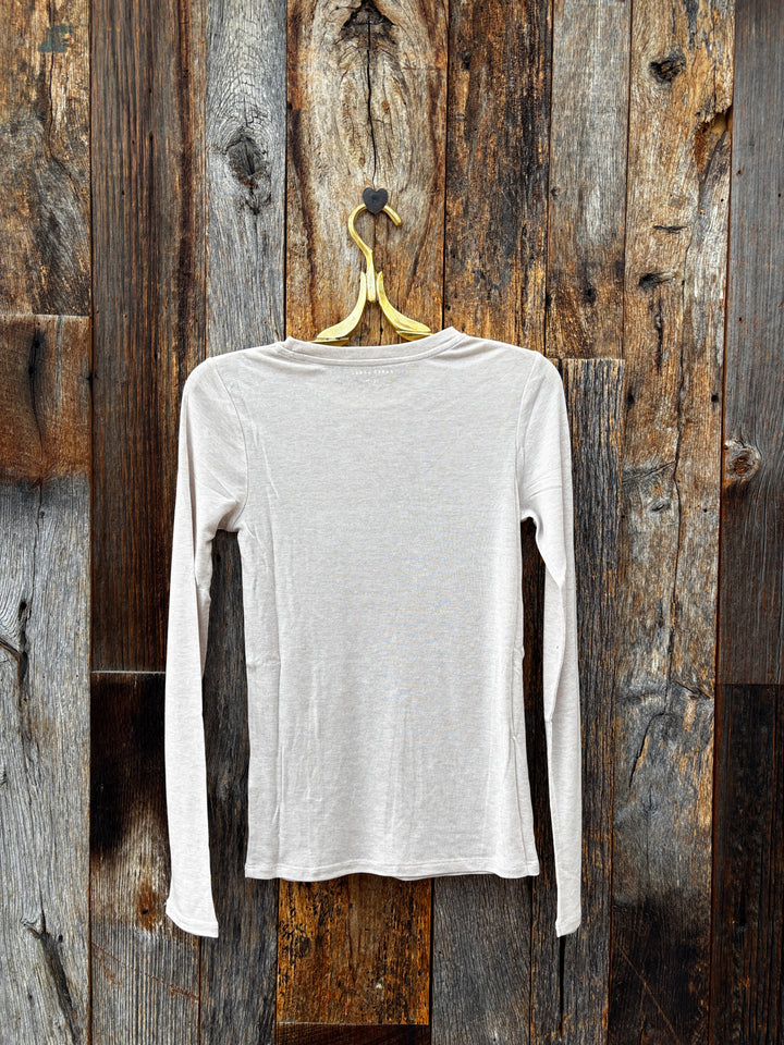 Paper Label Bree Slim Crew- Oatmeal