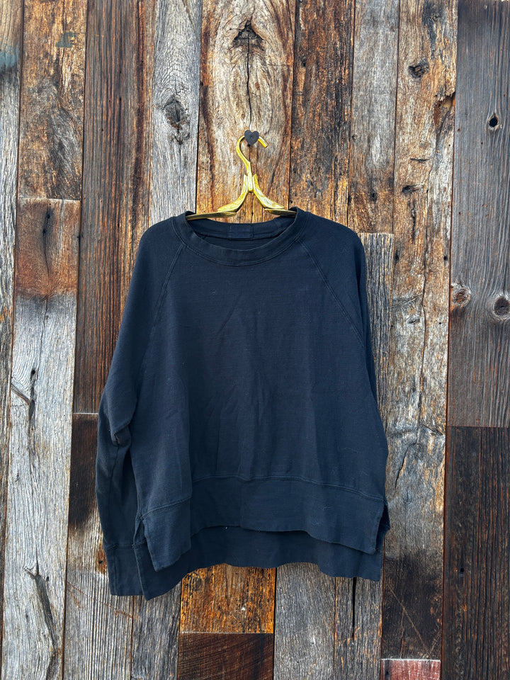 Llea Blue Addy Raglan Sweatshirt Lava