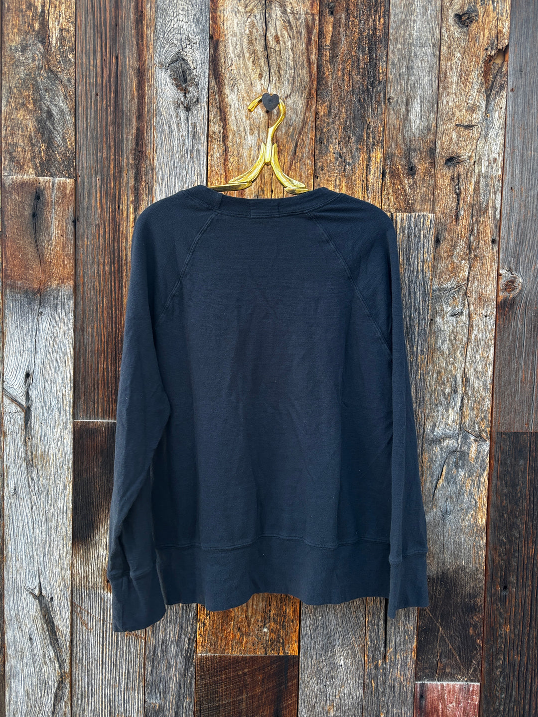 Llea Blue Addy Raglan Sweatshirt Lava