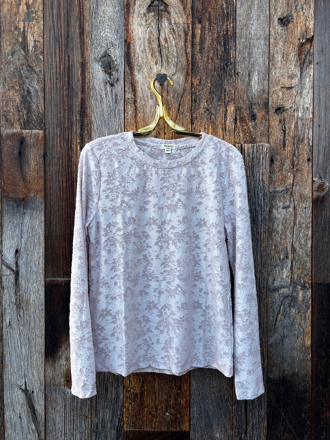 Dylan L/S Knit Tee Lavender