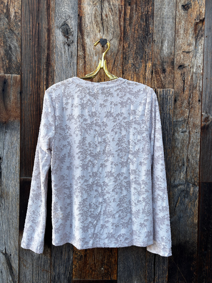 Dylan L/S Knit Tee Lavender