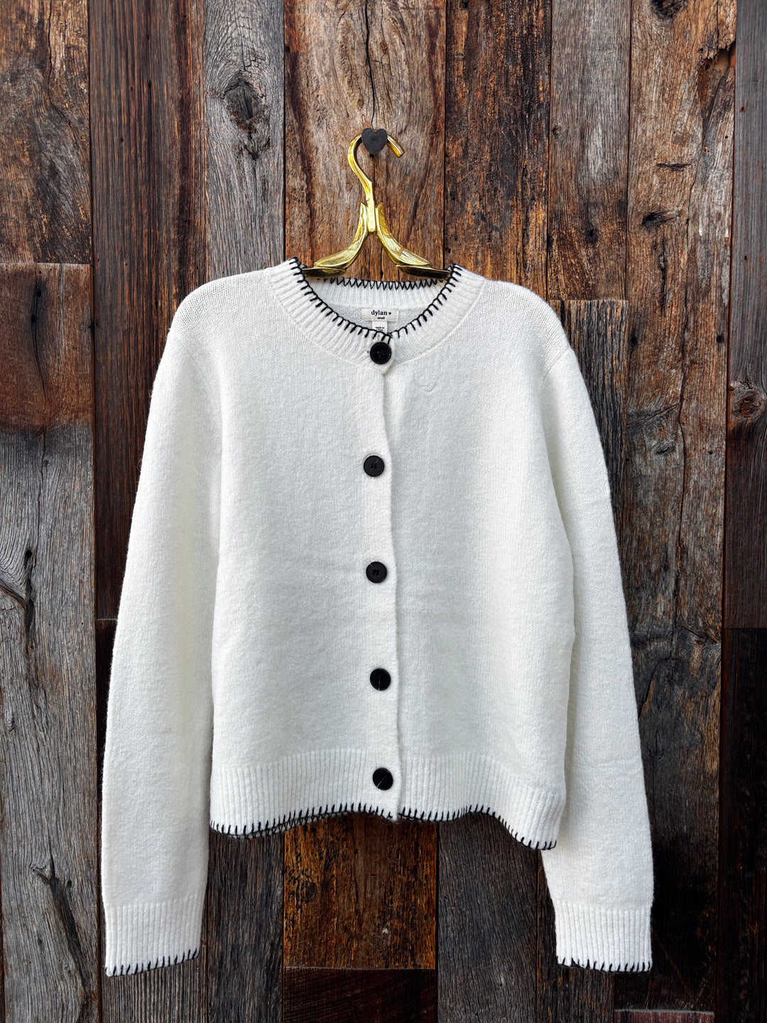 Dylan Classic Crewneck Cardigan
