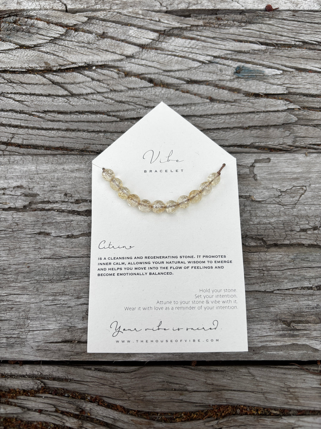 Vibe Citrine Bracelet