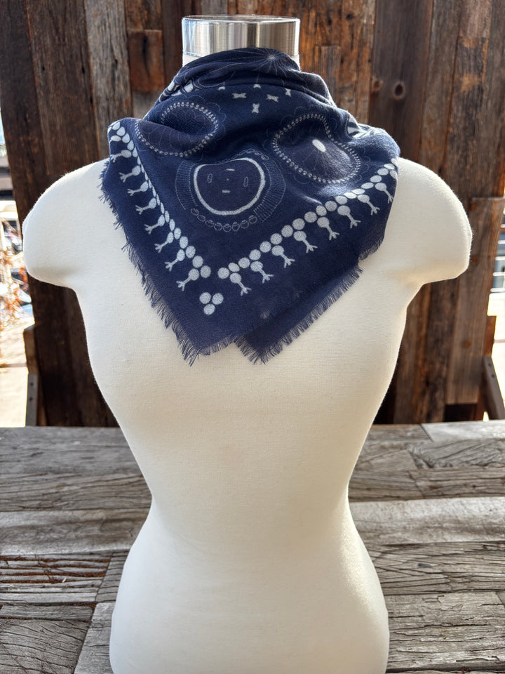Wyeth Apollo in Indigo Bandana
