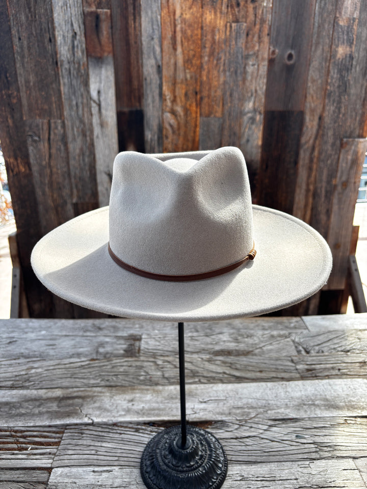 Wyeth London in Taupe Hat