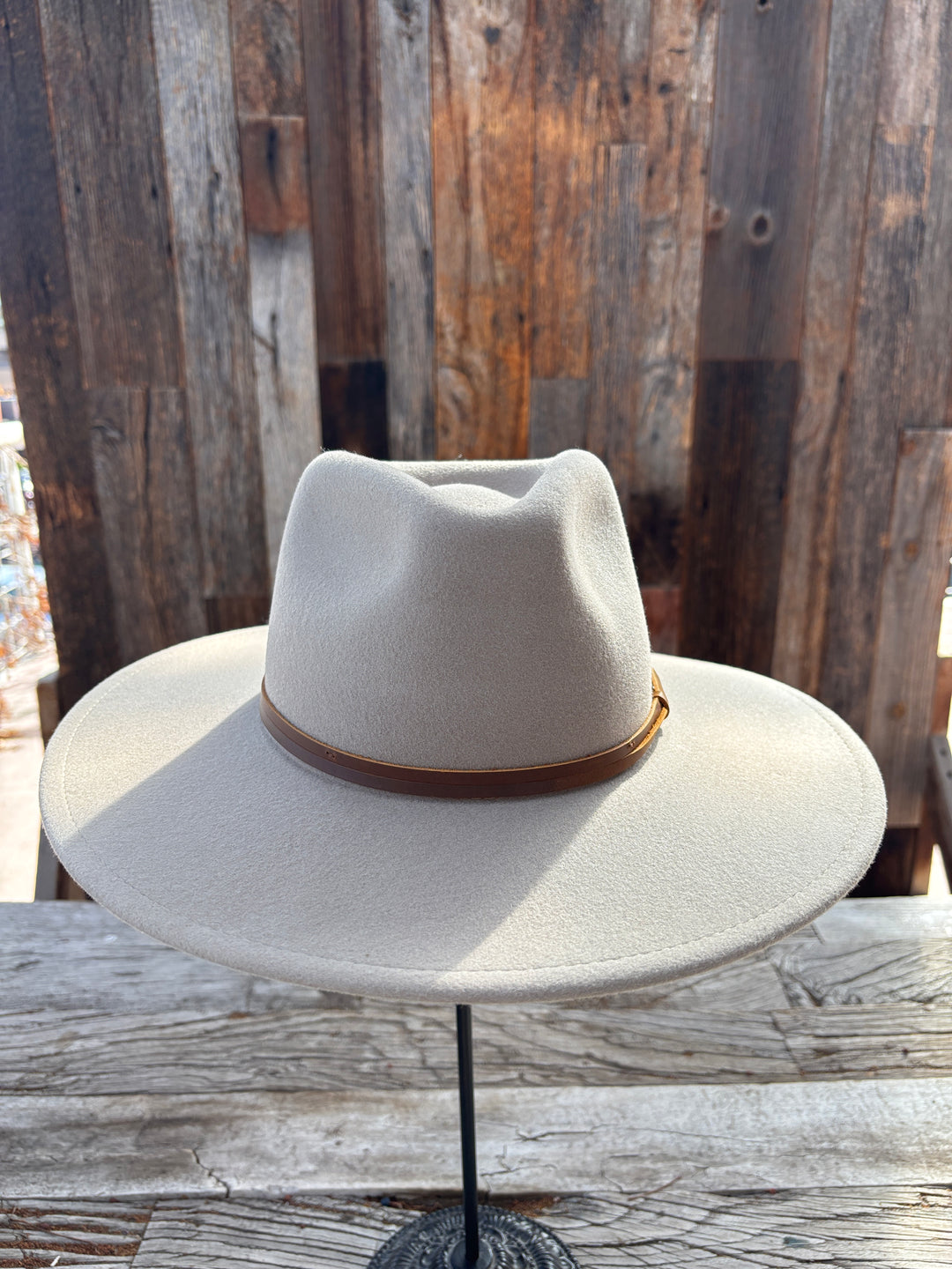 Wyeth Riley in Taupe Hat