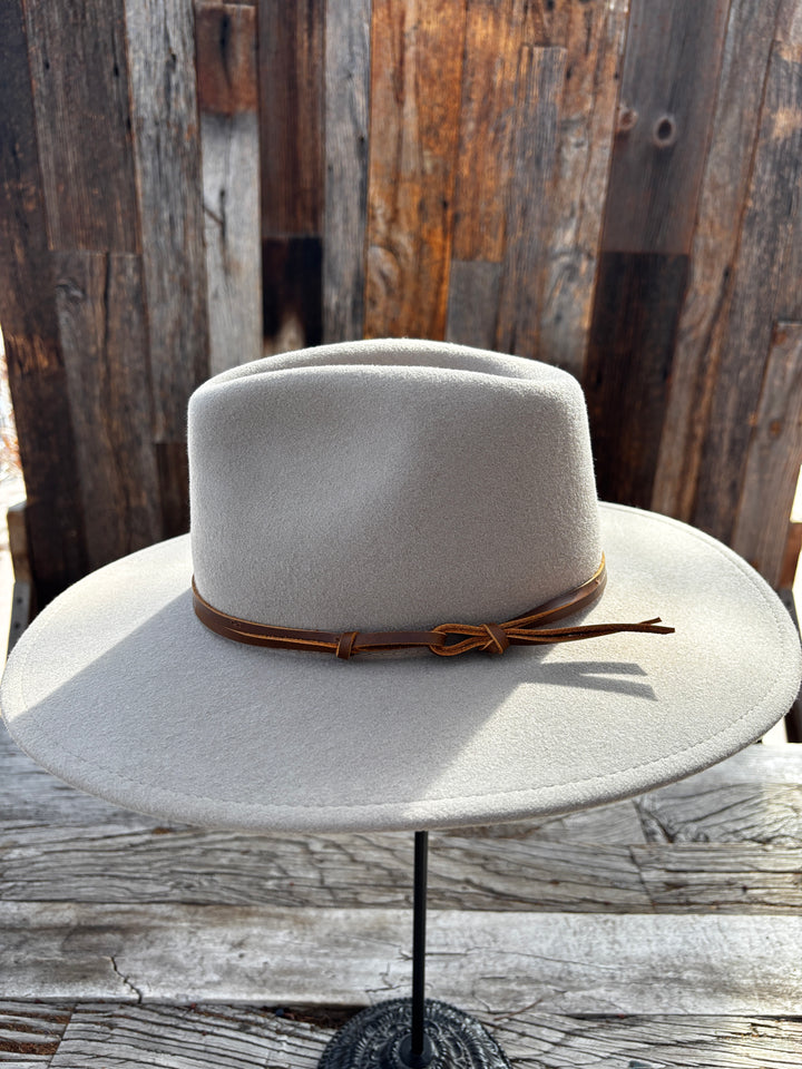 Wyeth Riley in Taupe Hat