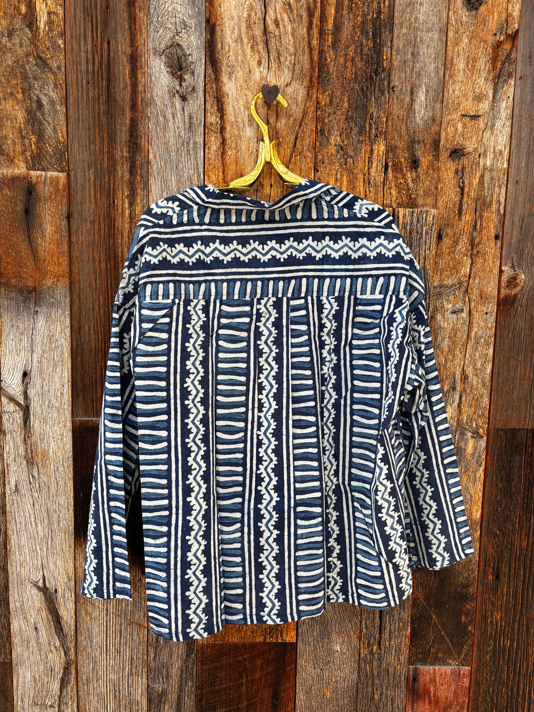 ... And For Good Relaxed Boyfriend Shirt Indigo Nomad