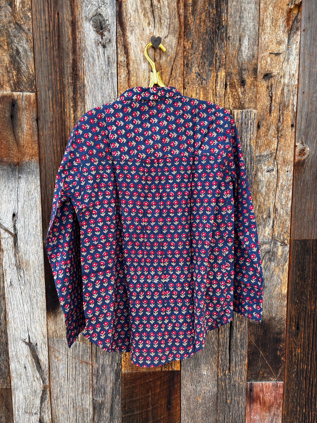 ...and For Good Boyfriend Shirt Emory Floral Navy