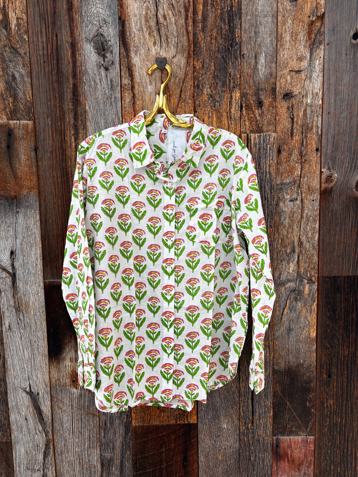 And For Good Boyfriend Shirt Carolina Tulip White