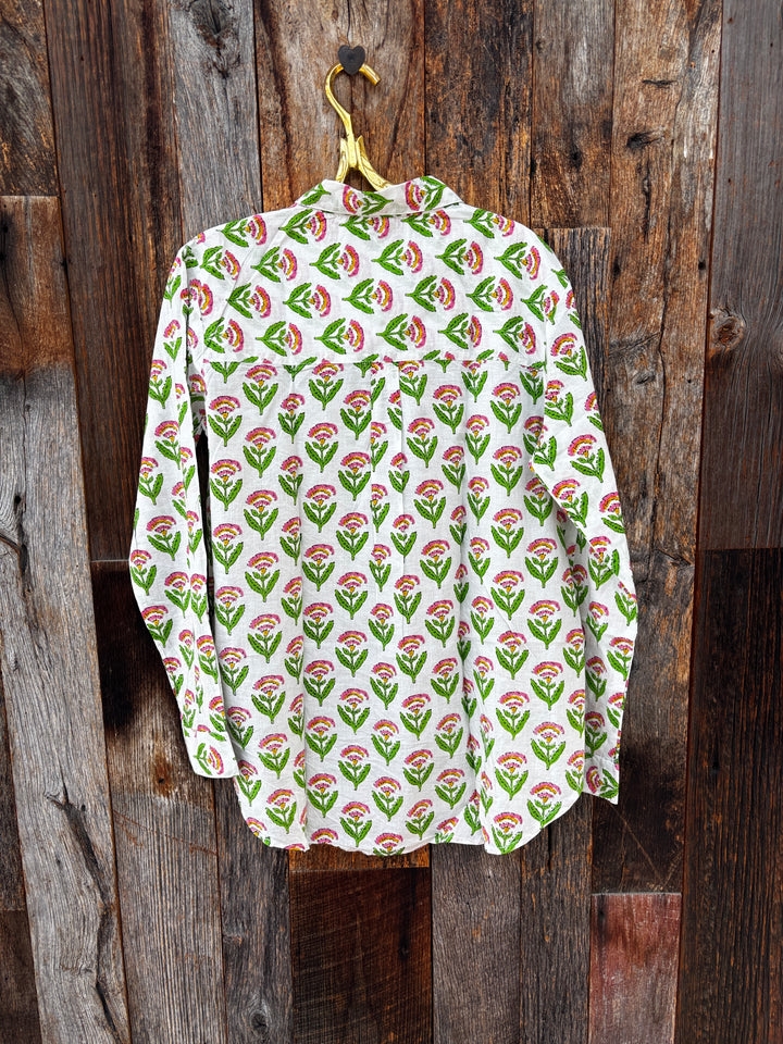 And For Good Boyfriend Shirt Carolina Tulip White